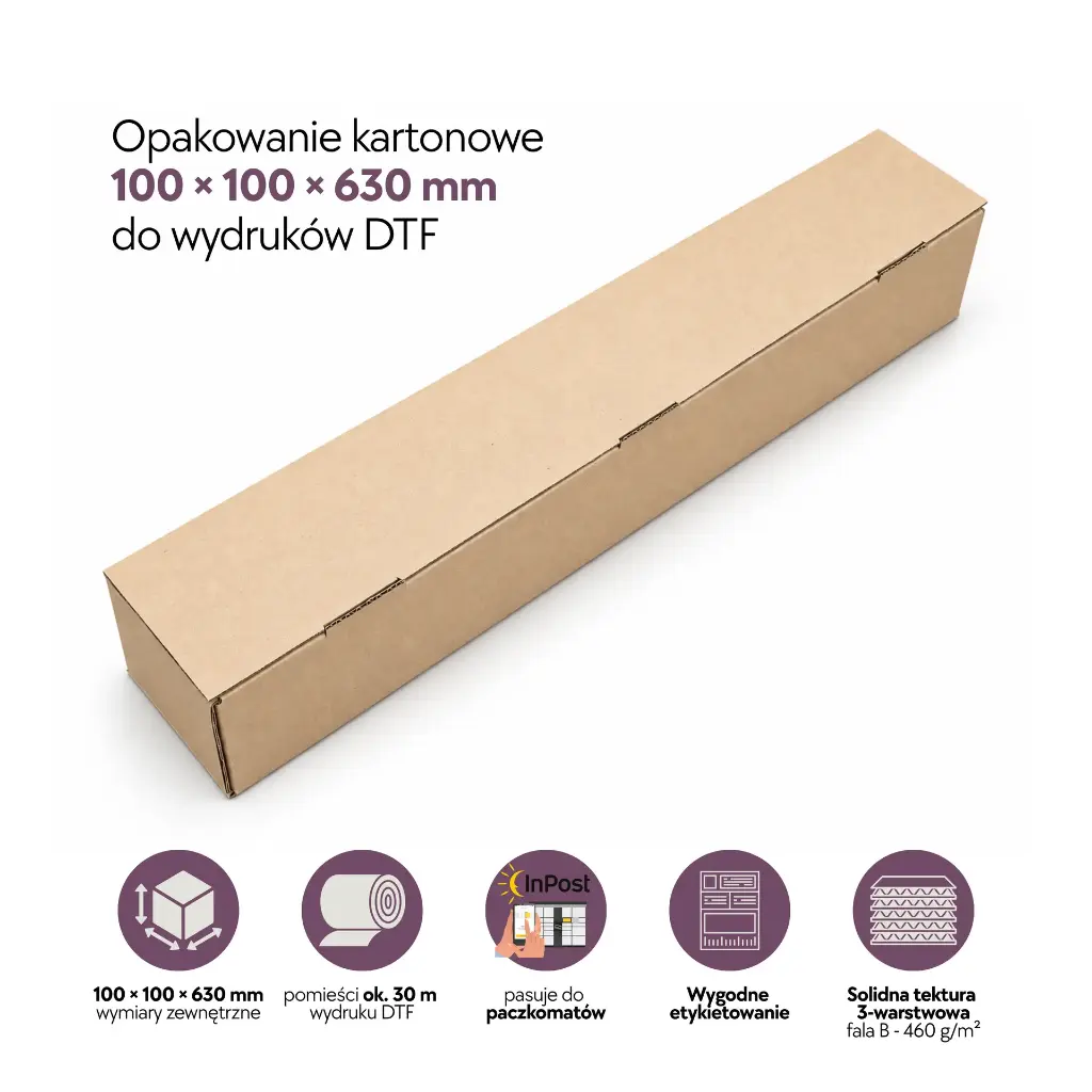 Opakowanie kartonowe 100x100x630