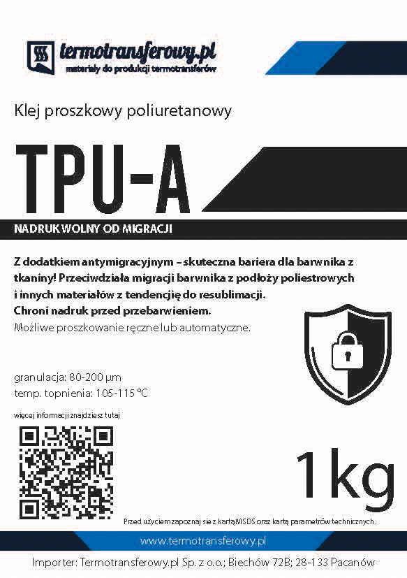 TPU-A Klej poliuretanowy - Antymigracyjny