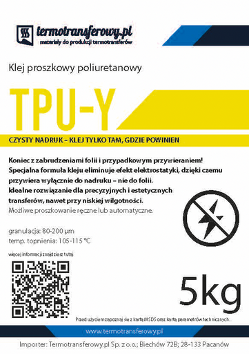 TPU-Y Klej poliuretanowy Antystatyczny